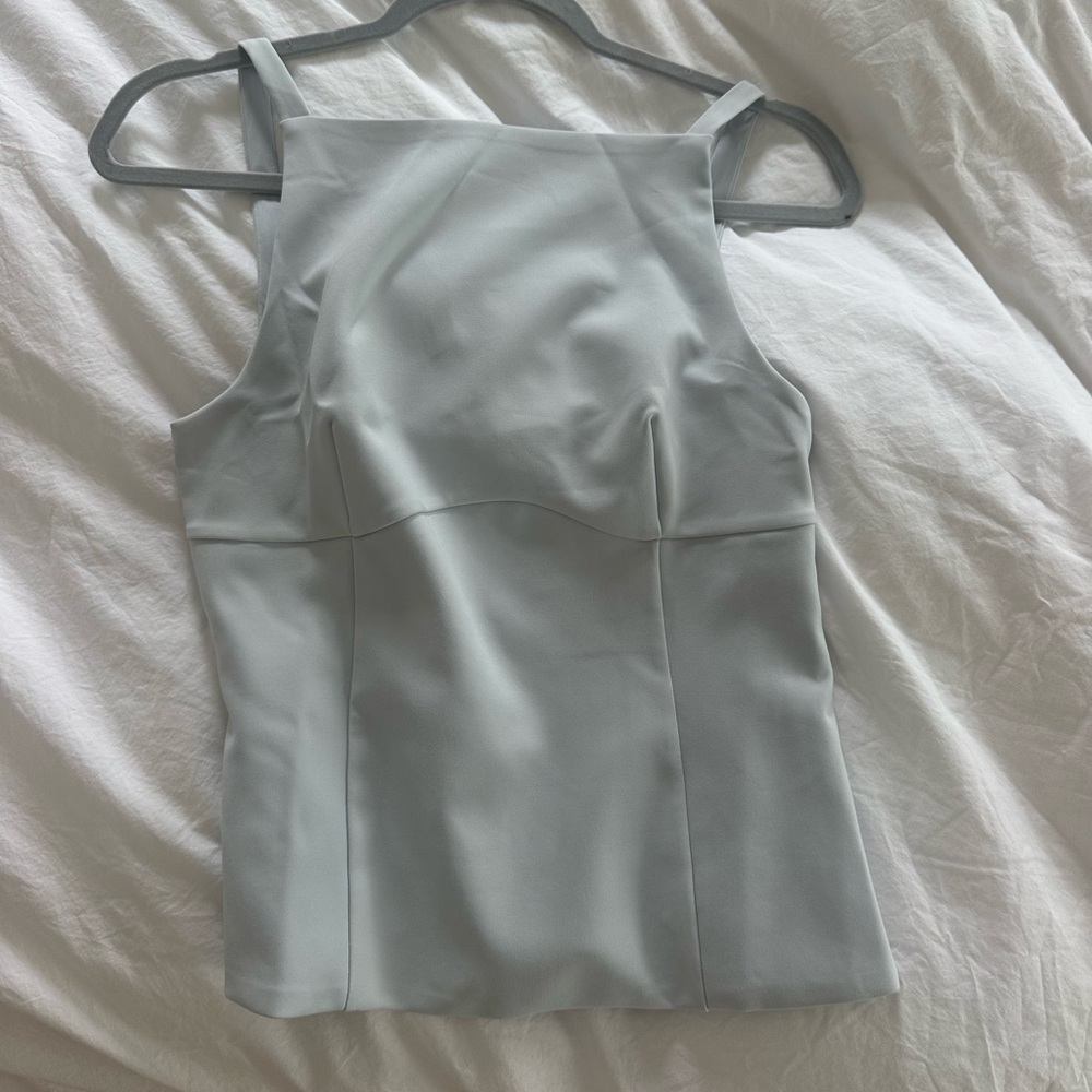 Zara Light Blue Tank Top